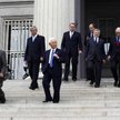 Szef Banku Rosji Sergey Ignatyev - drugi od lewej