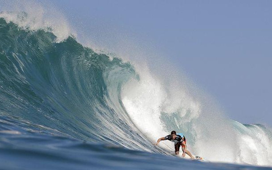 Hawaje - surfer Bruce Irons