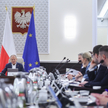 Premier Donald Tusk na posiedzeniu rządu