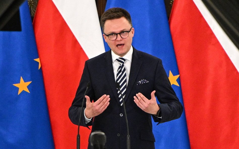 Szymon Hołownia: Prezydent nie jest bożym pomazańcem, tylko urzędnikiem