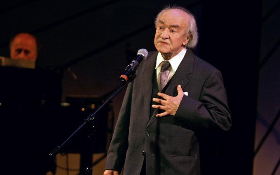 Wiesław Michnikowski - jeden z filarów Kabaretu Starszych Panów, który jak mało kto umie łączyć komi