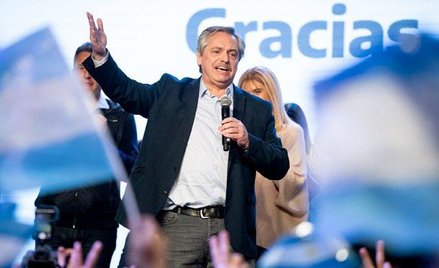 Prawdziwym zwycięzcą prawyborów nie jest Alberto Fernandez (na zdjęciu), tylko jego zastępczyni Cris