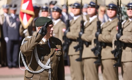 Szef Sztabu Generalnego Wojska Polskiego gen. Wiesław Kukuła.