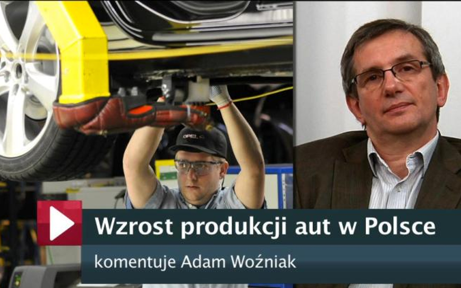 Wzrost produkcji aut w Polsce