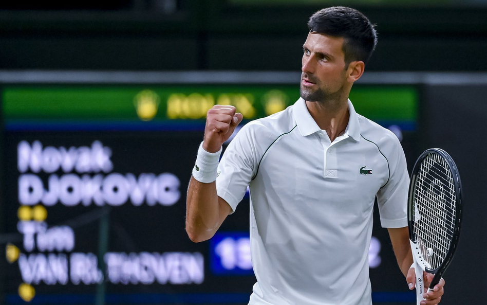 Wimbledon. Djokovic nie pokazuje słabości