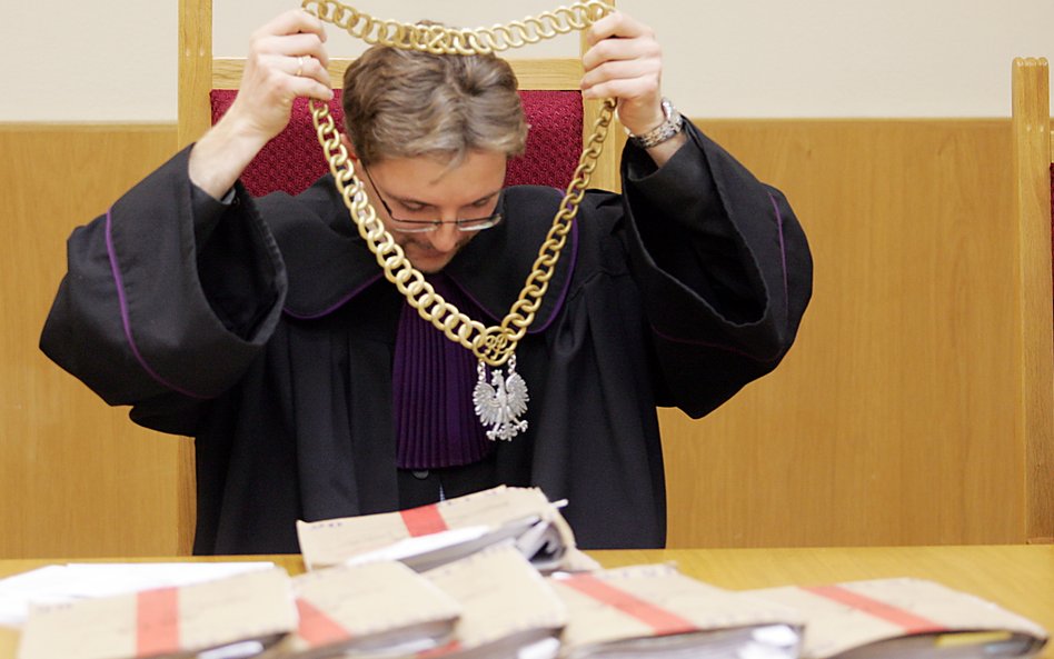 Zobojętnienie środowiska sędziów. Gdzie się podziało „Murem za...”?
