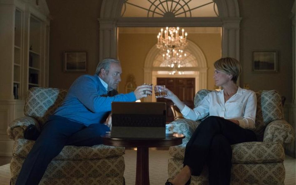 Kevin Spacey (Frank) i Robin Wright (Claire Underwood)