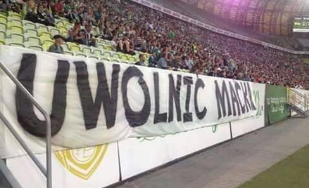 Jeden z plakatów akcji #UwolnicMacka
