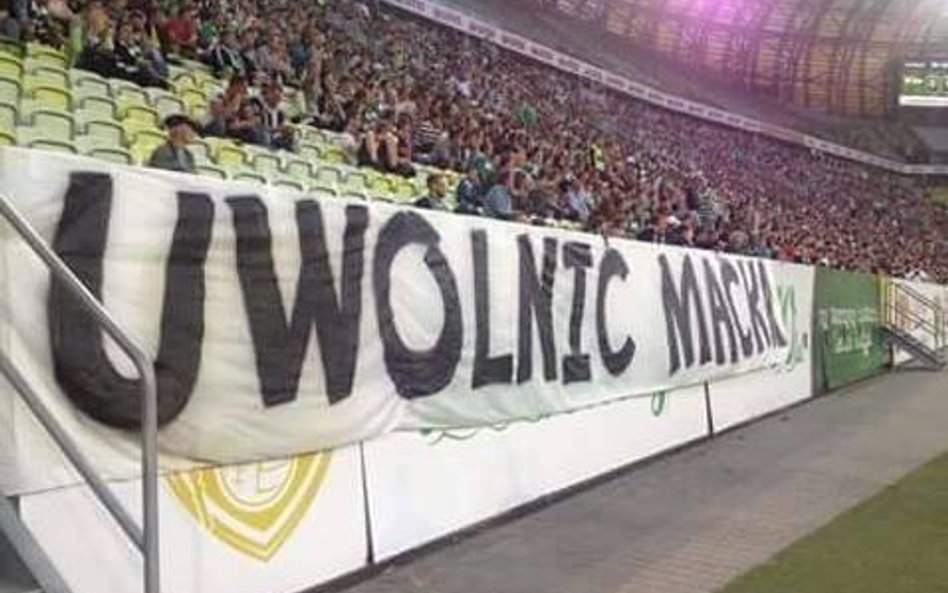 Jeden z plakatów akcji #UwolnicMacka