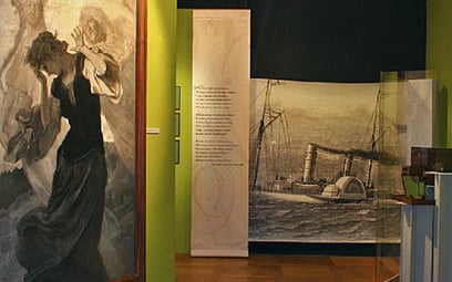 Sala szwajcarska z obrazem Wojciecha Gersona inspirowanym „Balladyną”
