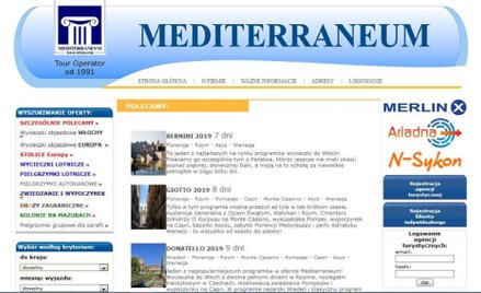 Mediterraneum upadło, 160 klientów za granicą