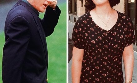 Bill Clinton, niekwestionowana polityczna megagwiazda tabloidów. Monika Lewinsky, bohaterka afery ro