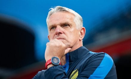 Trener Kazimierz Moskal wygrał z Wieczystą Kraków baraże i wprowadził ją do Ekstraklasy