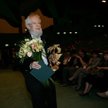 Kraków. Kino Kijów. Uroczyste rozpoczęcie 48. Krakowskiego Festiwalu Filmowego. Wręczenie nagrody Sm