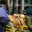 Po rannych przyjechało na lotnisko 60 karetek. Stan wielu z nich był bardzo ciężki