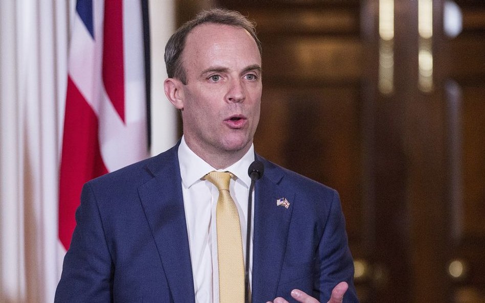 Dominic Raab: Za brexit bez umowy odpowiedzialna będzie UE