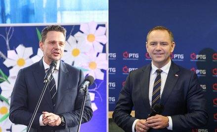 Rafał Trzaskowski i Karol Nawrocki