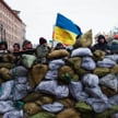 Barykada na ulicy Hruszewskiego, 28 stycznia 2014: dla jednych pomnik, dla drugich prowokacja, dla j