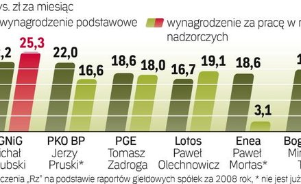 Menadżerowie państwowych firm zarabiają mało wobec pensji w firmach prywatnych. Tantiemy z prac m.in
