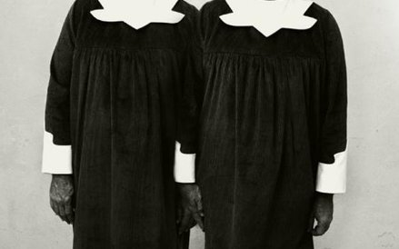 Sandro Miller, Diane Arbus, bliźniaczki jednojajowe, Roselle, New Jersey (1967), fotografia