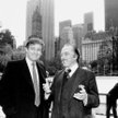 Donald Trump i jego ojciec w 1987 roku w Central Parku