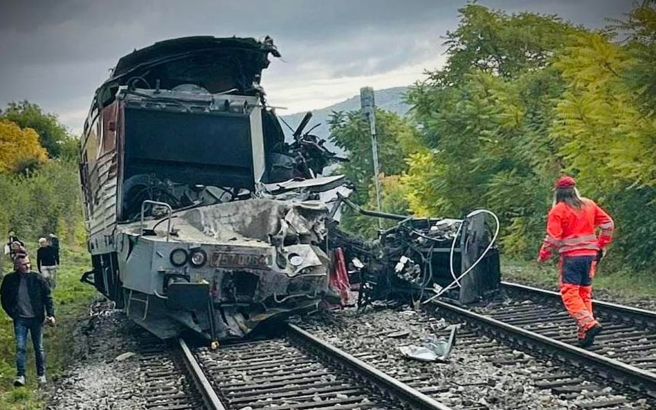 Na Słowacji zderzyły się pociągi pasażerskie