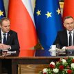 Premier Donald Tusk i prezydent Andrzej Duda