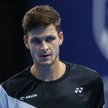 Hurkacz gromadzi punkty w Wiedniu. Gra o Masters trwa