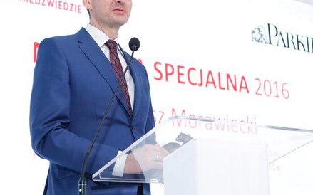 Specjalną statuetkę Byka i Niedźwiedzia otrzymał Mateusz Morawiecki, wicepremier oraz minister rozwo