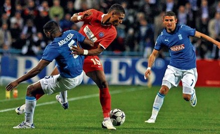 Lech znany jest z gry do końca. Austrię Wiedeń (na zdjęciu) w meczu decydującym o awansie do fazy gr