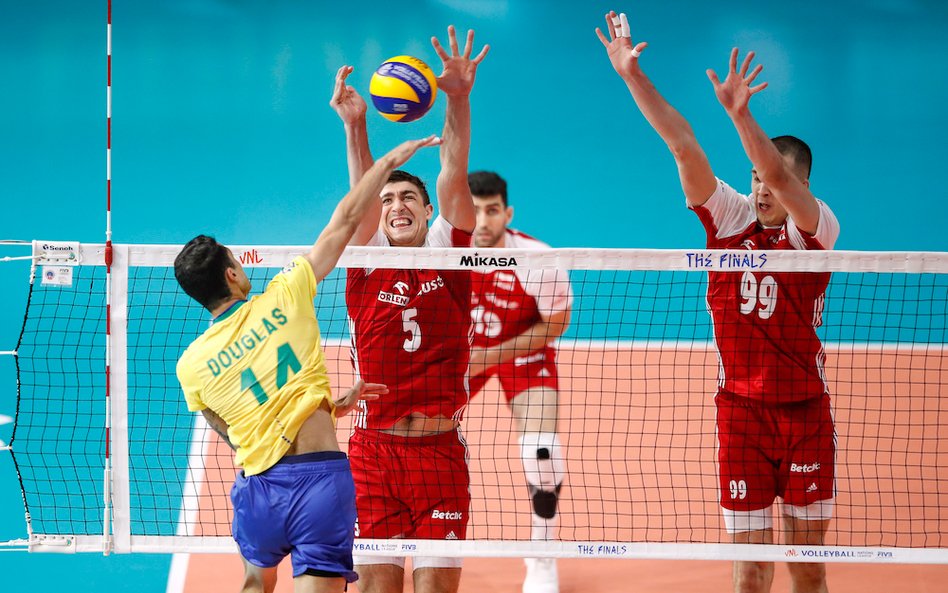 Liga Narodów: sensacyjna wygrana Polaków z Brazylią