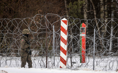 Zapora na granicy z Białorusią budowana była wyłącznie z pieniędzy krajowych