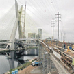 Brazylia mocno stawia na rozbudowę infrastruktury. Na zdjęciu budowa jednego z mostów w Sao Paolo