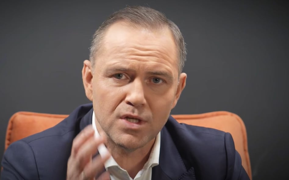 Kadr z nagrania umieszczonego w mediach społecznościowych przez Karola Nawrockiego