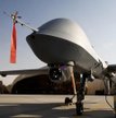 Samolot bezzałogowy MQ-9 Reaper w amerykańskiej bazie w Kandaharze w Afganistanie