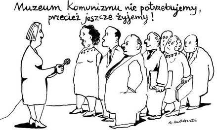 Komentarz rysunkowy. Muzeum Komunizmu