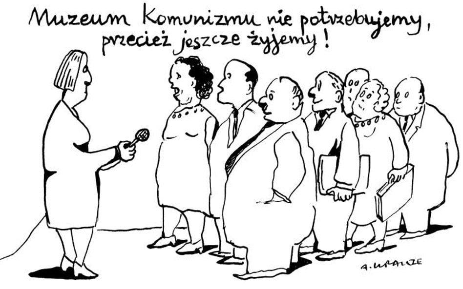 Komentarz rysunkowy. Muzeum Komunizmu