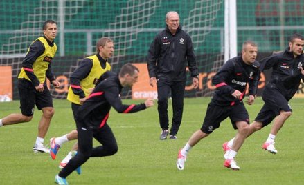 Polacy podczas treningu w Lienzu