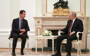 Baszar el-Asad i Władimir Putin