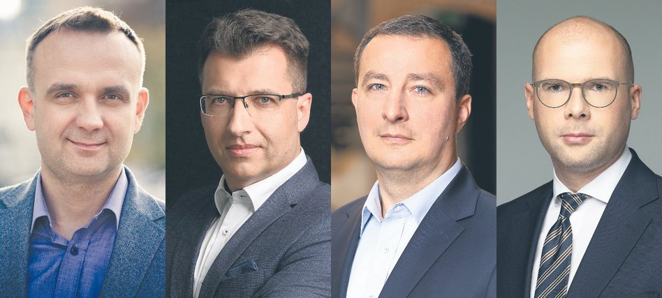 Witold Chuść główny ekonomista, Rockbridge TFI, Jarosław Niedzielewski dyrektor departamentu inwesty