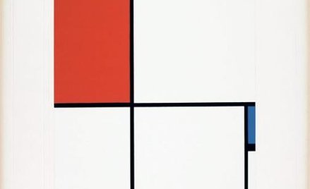 Piet Mondrian, Kompozycja D, 1932