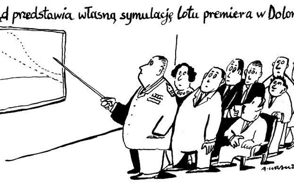 Andrzej Krauze: Komentarz rysunkowy z 19 stycznia 2011