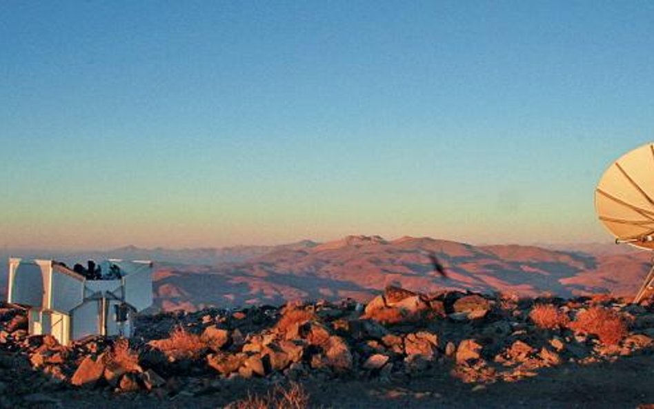Aparatura programu "Pi of the Sky" umieszczona jest w obserwatorium astronomicznym Las Campanas na p