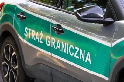 Funkcjonariusze SG przetransportowali mężczyznę do przejścia granicznego w Dorohusku