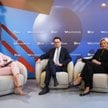Monika Klaus, dyrektor ds. Farmakoekonomiki i Polityki Lekowej w MSD Polska (z prawej), i Marcin Bod