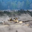 Czołg Abrams podczas ćwiczeń Anakonda-23 na poligonie w Nowej Dębie, maj 2023