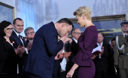 Małgorzata Kożuchowska o przyznaniu jej Krzyża Kawalerskiego Orderu Odrodzenia Polski