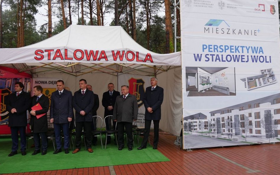 Program Mieszkanie Plus najbardziej zaawansowany jest w Stalowej Woli.