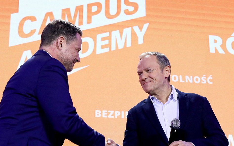 Campus Polska Przyszłości, gdzie na scenie mogli się spotkać Rafał Trzaskowski z Donaldem Tuskiem, m