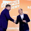 Campus Polska Przyszłości, gdzie na scenie mogli się spotkać Rafał Trzaskowski z Donaldem Tuskiem, m